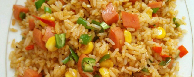 炒饭配方制作方法 炒饭做法