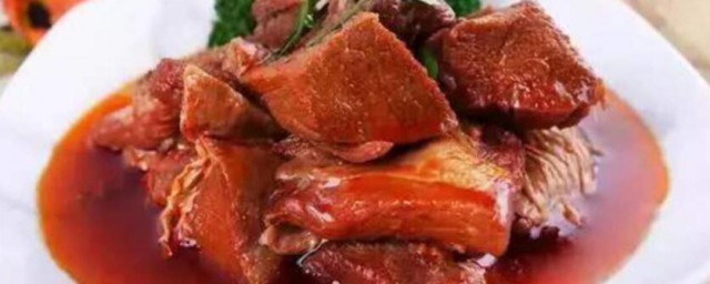 红烧牛肉的卤制办法 红烧牛肉如何做好吃