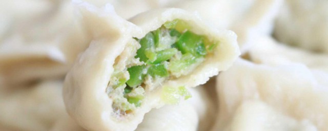 青椒猪肉水饺的做法 青椒猪肉水饺怎样做?