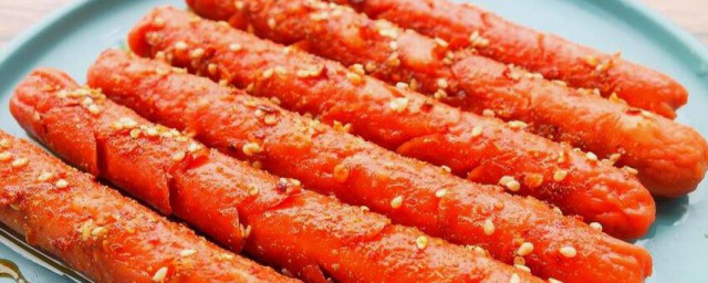 油炸火腿肠的做法 油炸火腿肠如何做