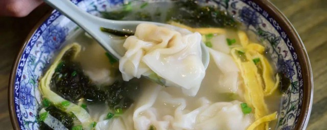 紫菜鸡蛋云吞面的做法 紫菜鸡蛋云吞面怎样做