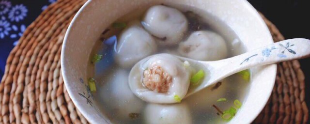 肉汤圆的做法 肉汤圆的做法次序