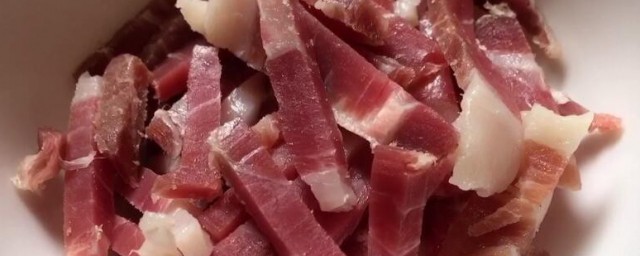 云南火腿肉如何做好吃 云南火腿肉的做法
