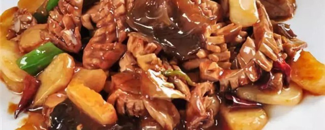 肉丁双脆的做法 肉丁双脆的制作技巧