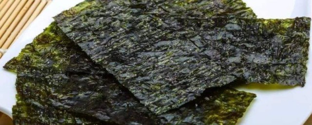 海苔的原料是什么 海苔是什么做的