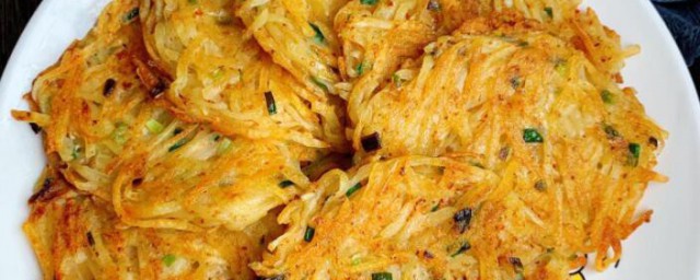 怎样做正宗土豆丝饼 土豆丝饼的家常做法