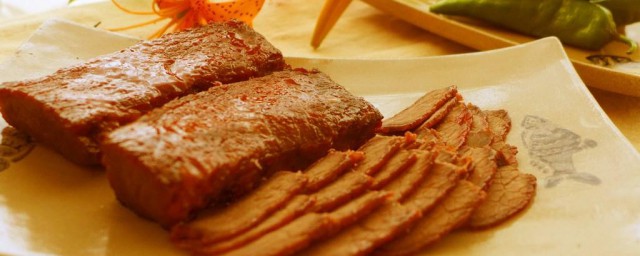 扒牛肉条的做法和配方 扒牛肉条家常做法详细次序