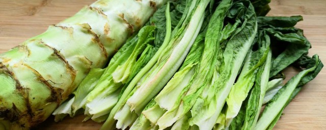 青笋叶子可以吃么 能不能食用青笋叶子