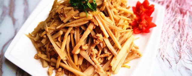 藕丝炒肉丝怎样做 怎样做藕丝炒肉丝