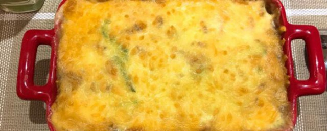 芝士焗饭怎样做像饭店一样不干 芝士焗饭的做法