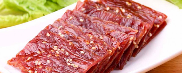 猪肉脯怎样做 自己做猪肉脯的技巧