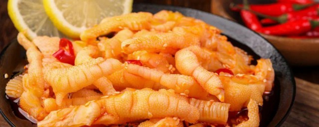 柠檬泡椒鸡爪制作技巧去骨 怎样制作去骨柠檬泡椒鸡爪