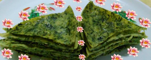 煎艾草饼怎样做 煎艾草饼做法简介