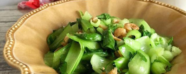 炒油菜海米怎样做 制作炒油菜海米的技巧