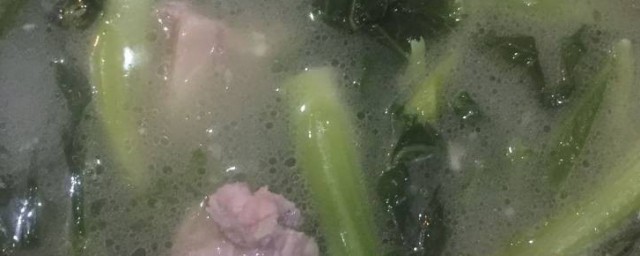 春菜排骨煲 春菜排骨煲的做法