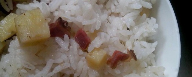 土豆米饭怎样做 土豆米饭做法