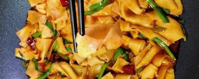 烧豆皮是如何做 烧豆皮的做法