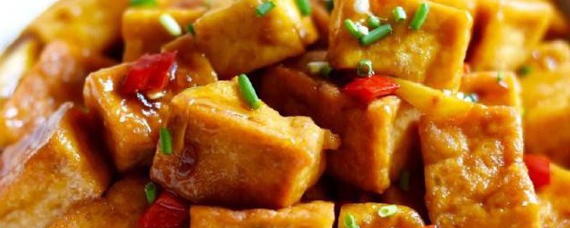 蚝油葱香豆腐 怎样做蚝油葱香豆腐