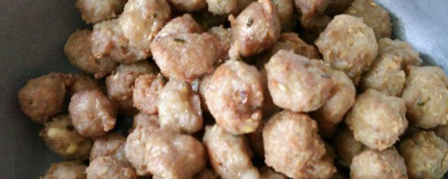 紫金猪肉丸怎样制做 怎样制做紫金猪肉丸