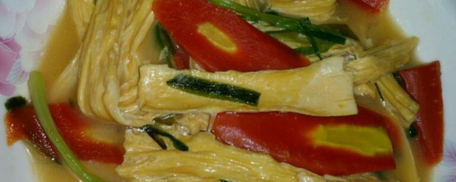 胡萝卜炒腐竹怎样做 胡萝卜炒腐竹的做法
