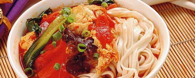 香菇甜椒西红柿面怎样做 香菇甜椒西红柿面怎样做