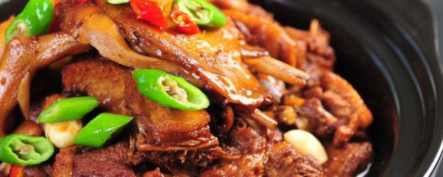 红烧鹅肉 红烧鹅肉的制作技巧