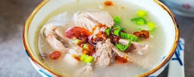 清汤羊肉放粉丝怎样做 清汤羊肉放粉丝的做法