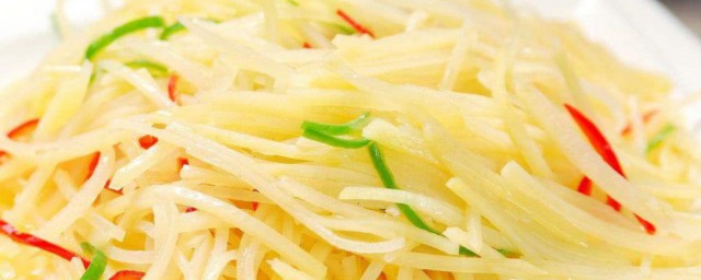 家常菜的制作技巧 炒土豆丝的技巧