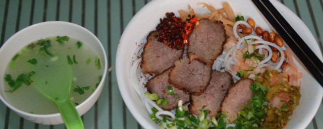 卤牛肉粉制作办法 卤牛肉粉制作步骤