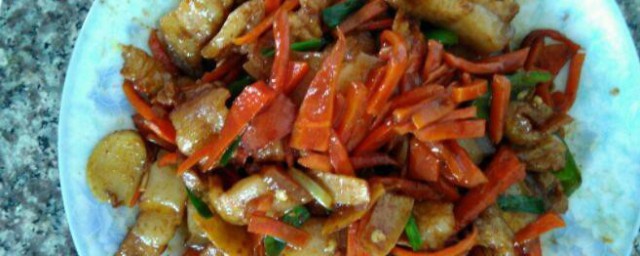 猪肉烧红皮萝卜怎样做 猪肉烧红皮萝卜的做法