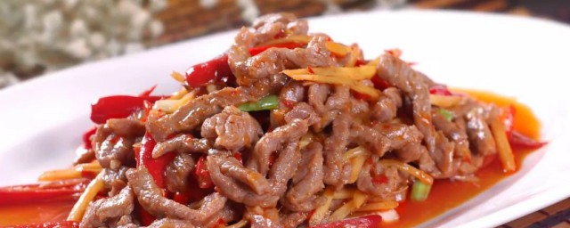 炒辣牛肉丝怎样做 怎样做炒辣牛肉丝好吃
