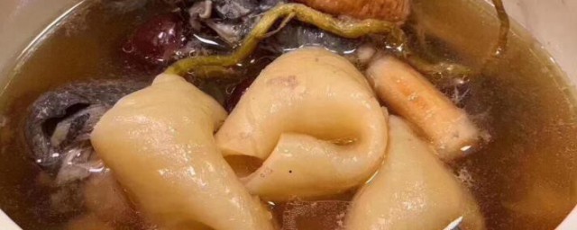 石斛花胶煲 石斛花胶煲的做法