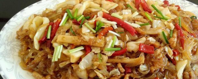 泡菜苕粉肉丝 泡菜苕粉肉丝怎样制作