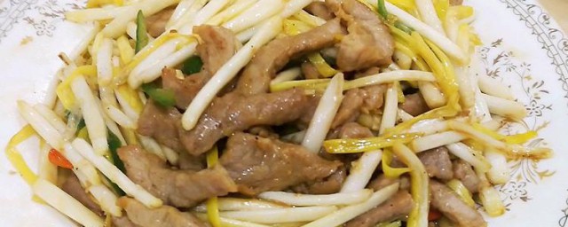 蒜黄肉丝如何做 蒜黄肉丝的做法介绍