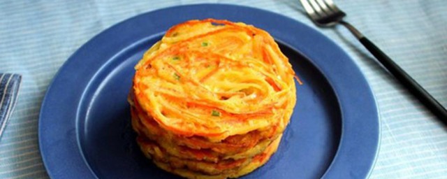孜然土豆萝卜丝煎饼 如何制作孜然土豆萝卜丝煎饼