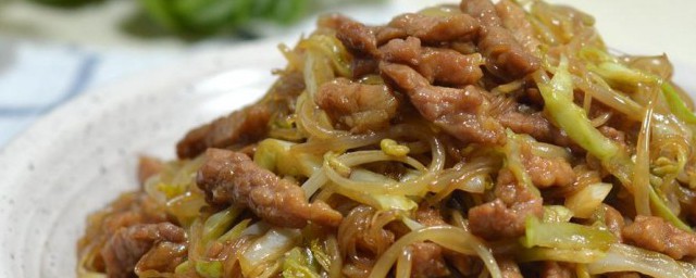牛肉炒粉丝的做法 怎样做牛肉炒粉丝