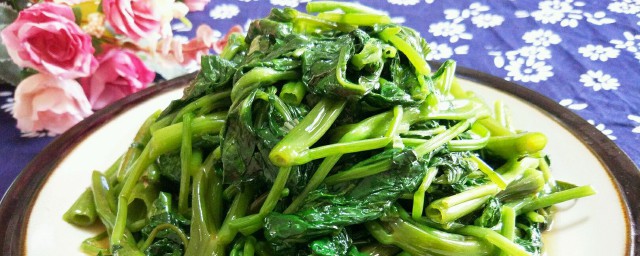 空心菜炒的做法 炒空心菜的烹饪技巧
