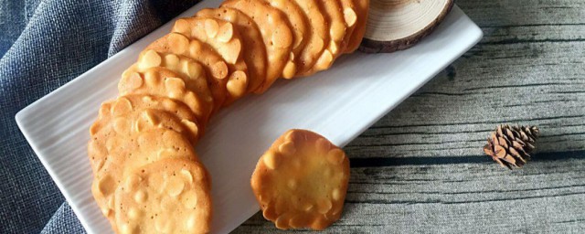 杏仁瓦片酥的做法 怎样做杏仁瓦片酥
