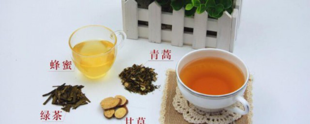 青蒿丹皮茶 青蒿丹皮茶的做法