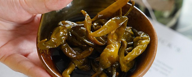 应该怎样腌制辣椒 怎样做腌制辣椒