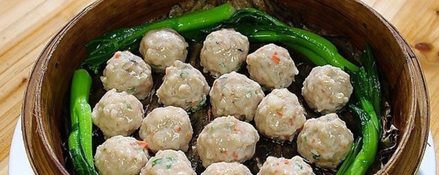 家常蒸猪肉丸子怎么做好吃 家常蒸猪肉丸子的做法