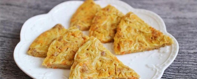 面条饼的做法和配方视频 家常面条饼的烹饪技巧分享