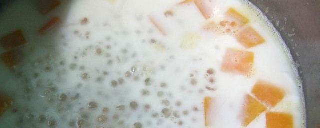 牛奶薏米南瓜羹步骤 牛奶薏米南瓜羹的要领