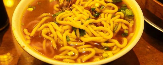 馆子里醋汤面怎样做的 醋汤面的做法