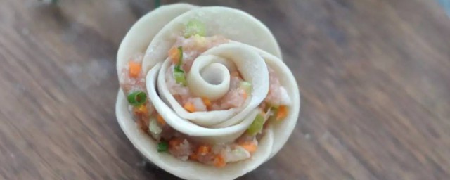 包花形的饺子怎么做 花形饺子的做法