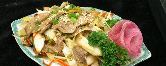 大葱凉拌牛肉怎样做 怎样做大葱凉拌牛肉