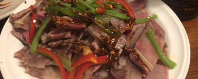 压板牛肉的制作办法 压板牛肉的做法