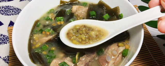 海带绿豆排骨汤怎么做啊 海带绿豆排骨汤做法