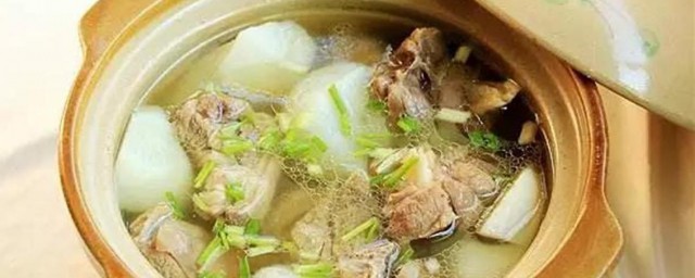 萝卜炖羊肉 怎样做萝卜炖羊肉