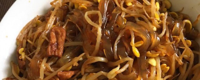 粉条炒肉怎样做 粉条炒肉怎样做